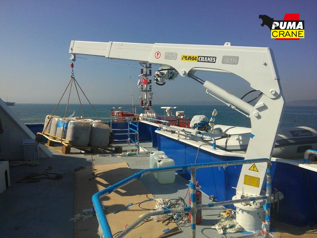 Telescopic Marine Crane 1